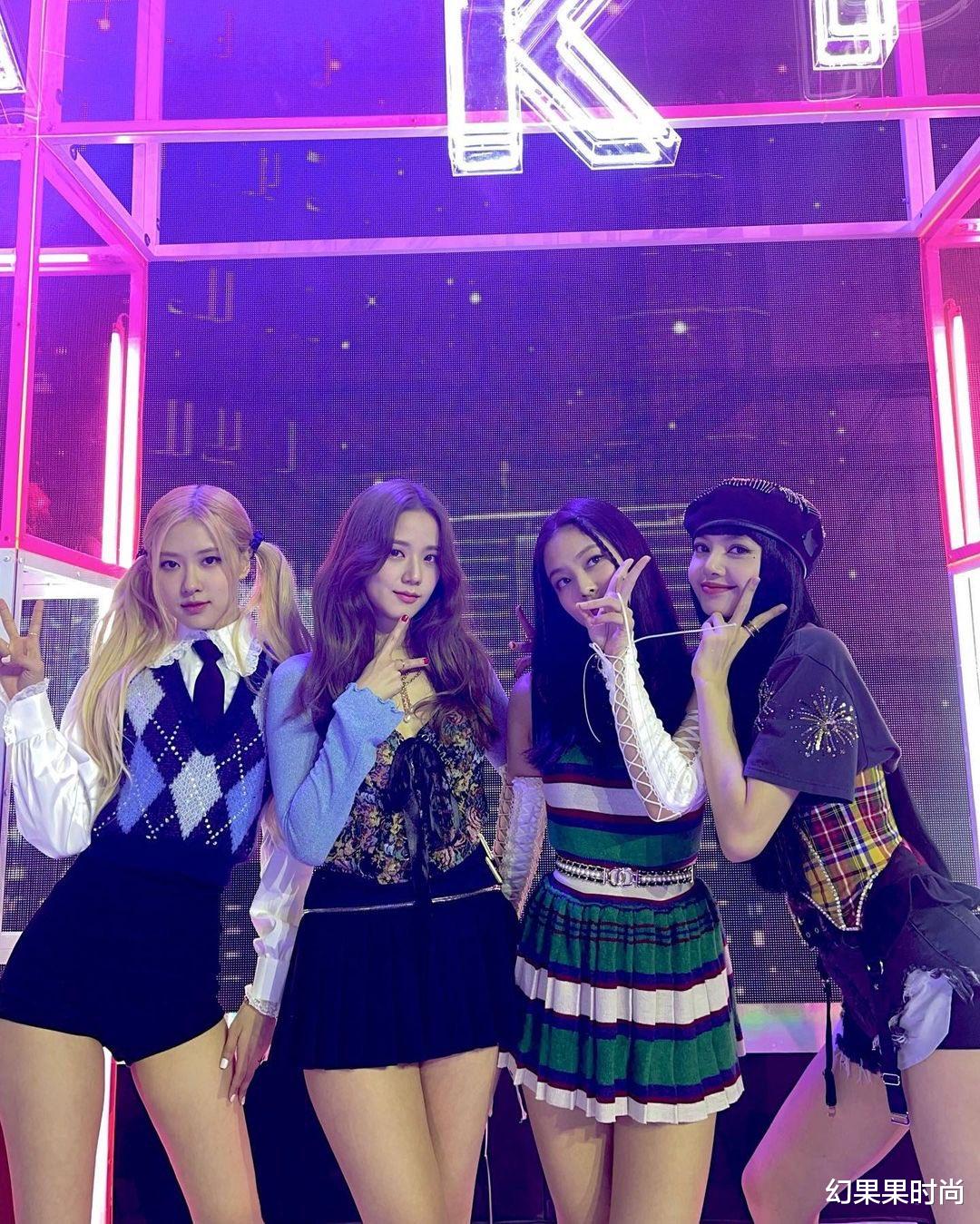 幻果果时尚|BLACKPINK 全员穿吸睛超短裙！惊人「满屏长腿」再现