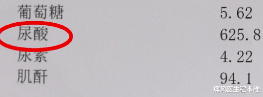 痛风医生程本维|30秒教你看懂痛风的检查单!