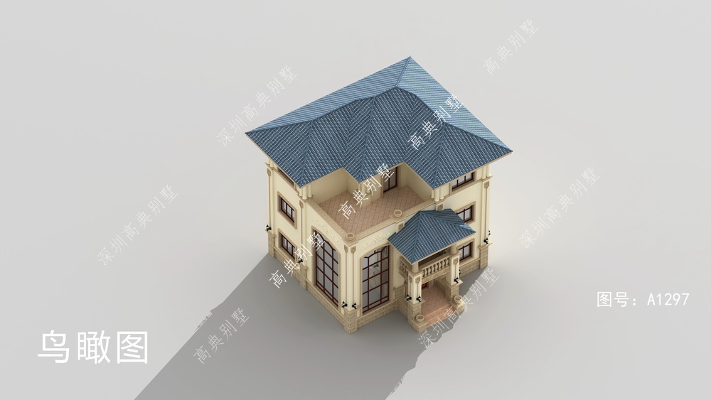 简欧|三层简欧别墅，占地面积不大、家乡建栋，邻居羡慕您。