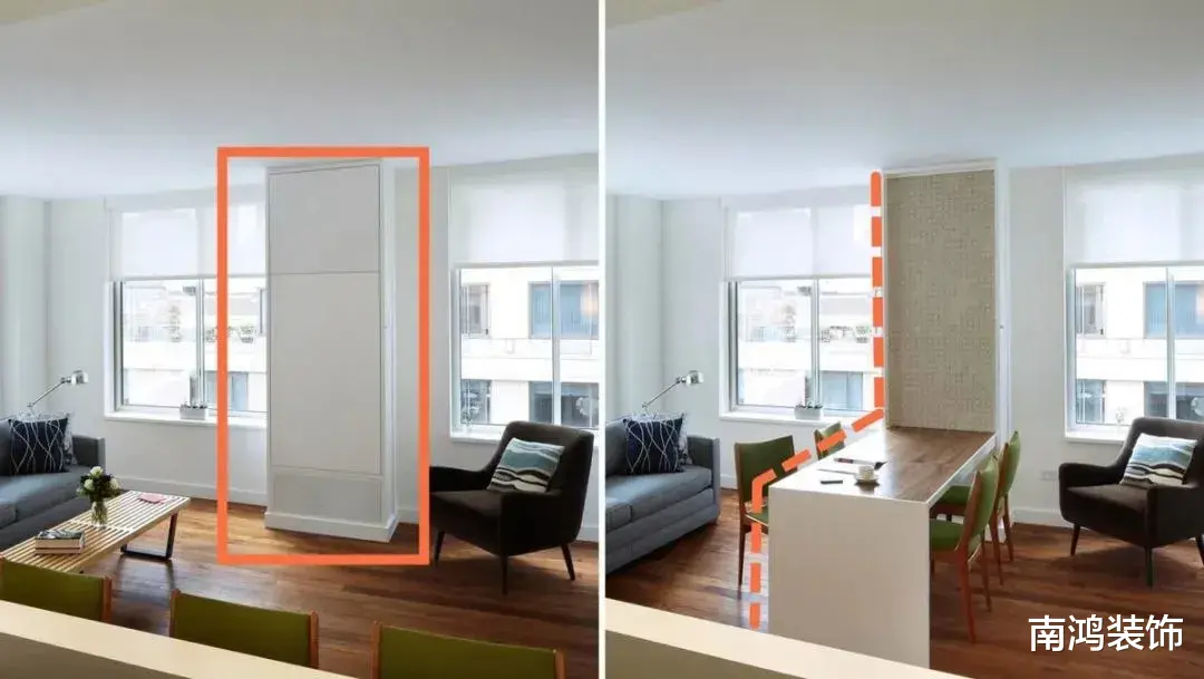 |小户型集合嘞，餐厅这样设计才最省空间！