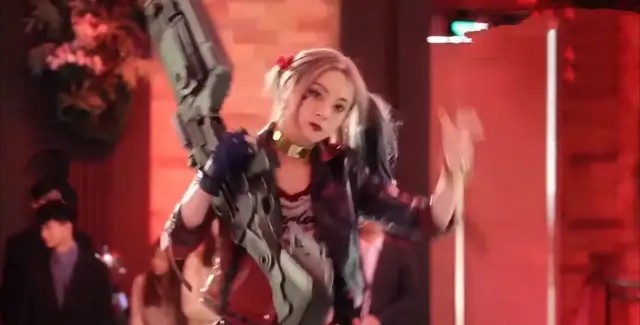 孙俪|孙俪为新剧cos小丑女哈莉