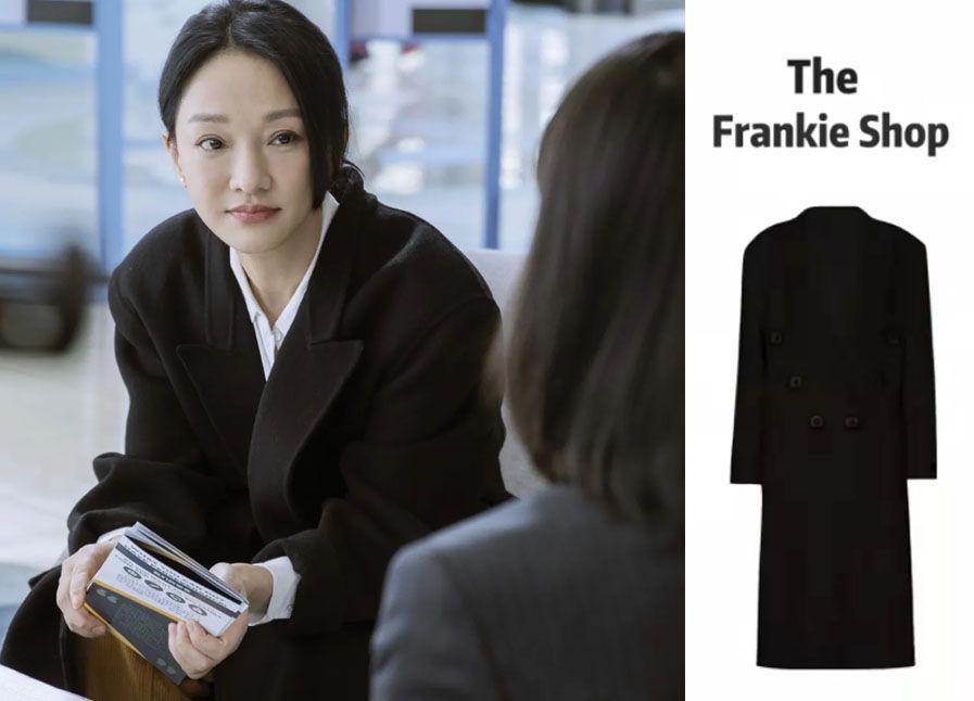 周迅|47岁周迅越穿越年轻,新剧连穿6套“大衣”,扎个啾啾也好有气质