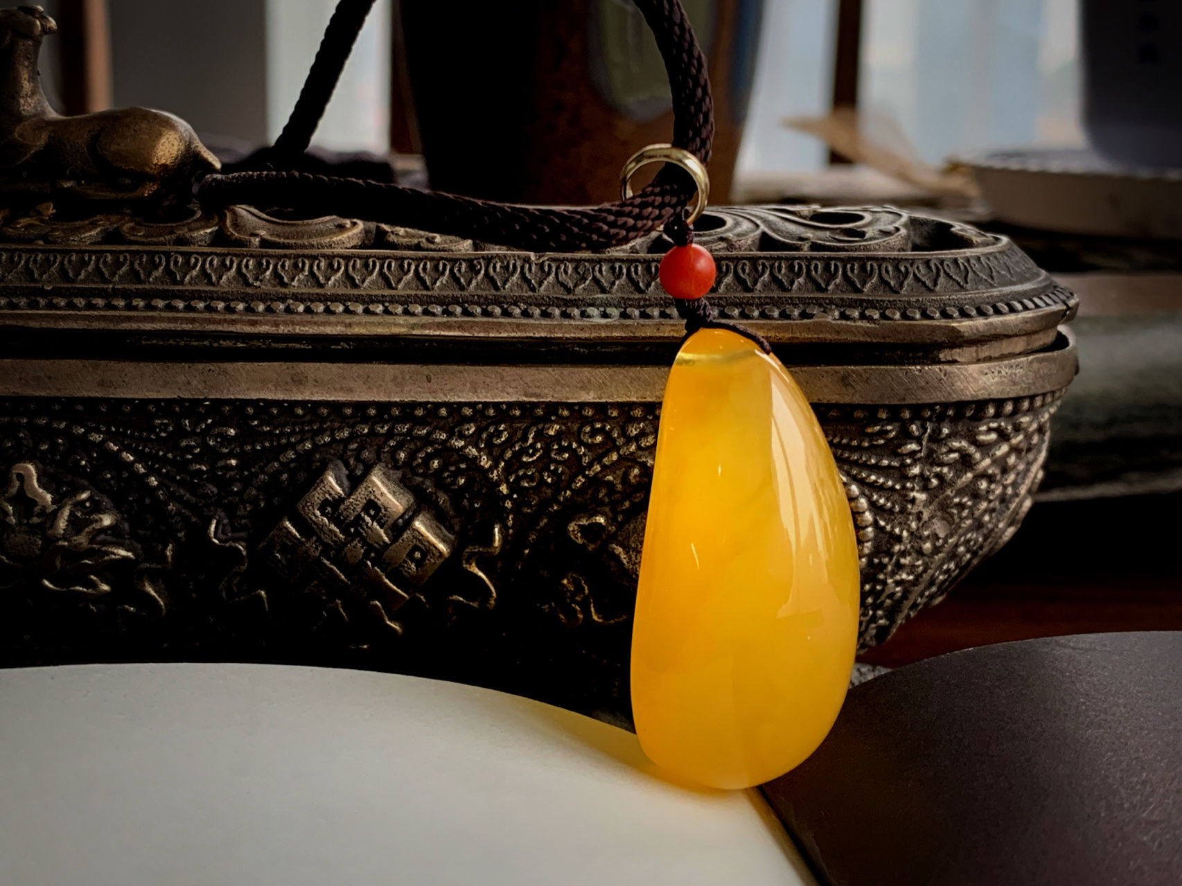 蜜蜡|戴着蜜蜡洗澡,你怕过没?