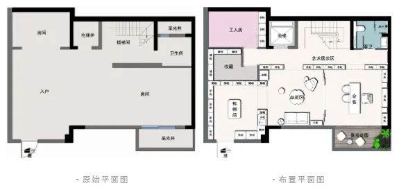 【鲁班装饰】静雅合院300㎡美式风格,不恋浮华,追影自然