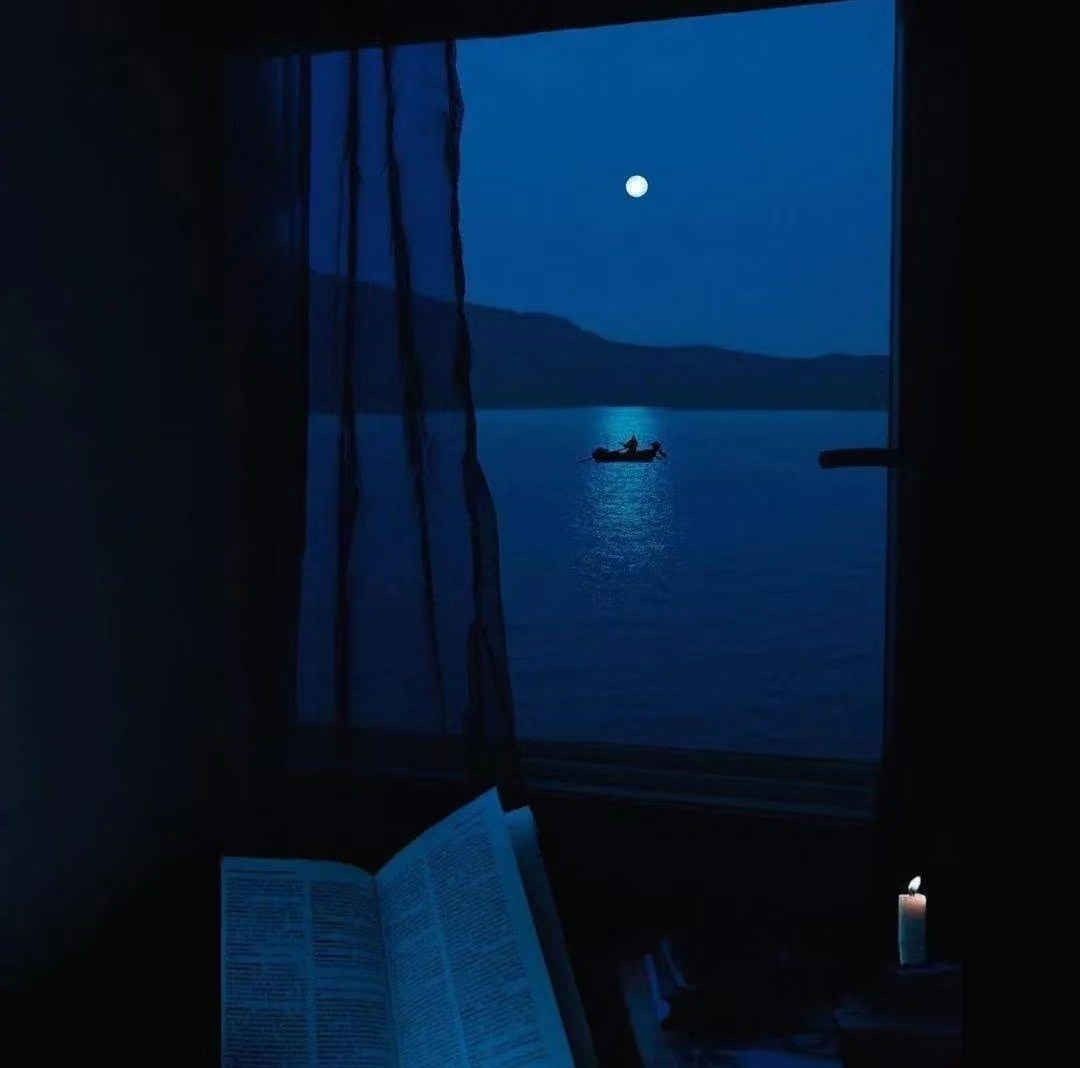 墨陌文案馆 关于【蓝色】的小众私藏文案