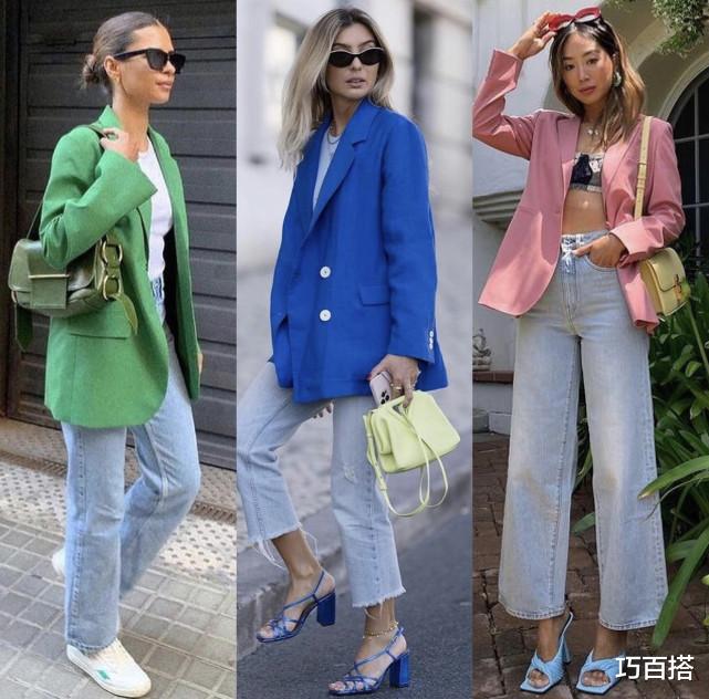 巧百搭|时尚潮人都爱西装外套+牛仔裤,简单却不失街头风,越穿越心动