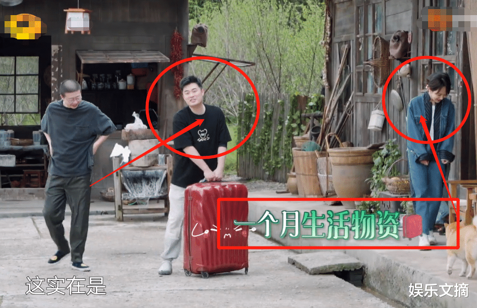 杨紫|杨紫离开蘑菇屋拎超重行李箱，看清张艺兴的反应，是否不舍很显然