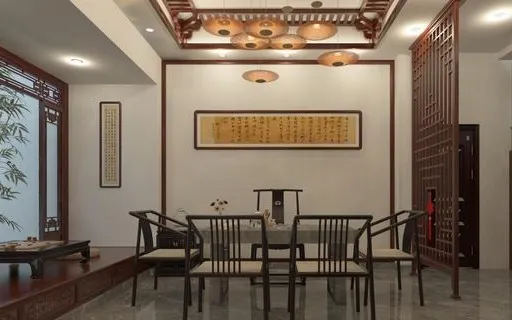 师古创今装饰工程 中式别墅装修，高雅内涵，尽显东方神韵