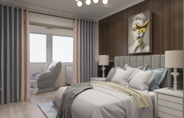 73平入门有玄关中西厨合璧设计，还要宽敞明亮确定不是找事吗