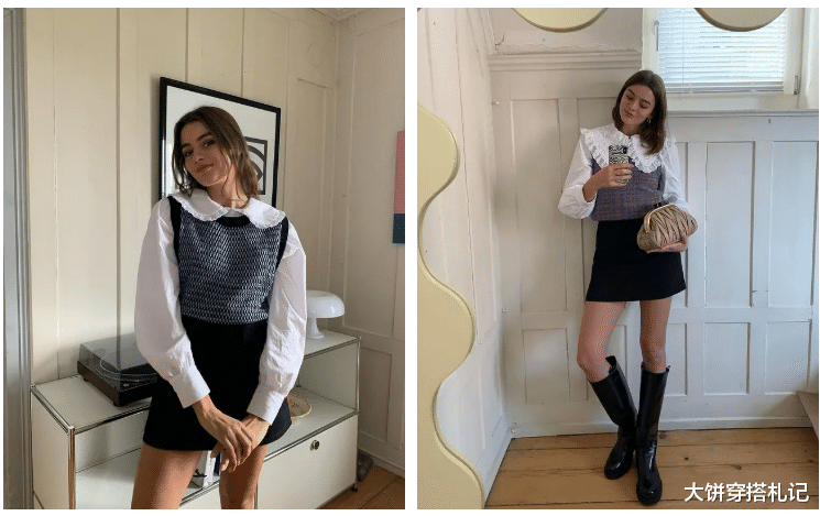 大饼穿搭札记 初秋有了它，万物皆可叠搭