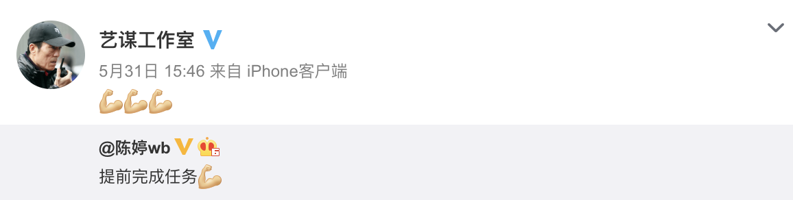 柳岩|张艺谋妻子陈婷晒全家福，三个子女相伴左右，71岁张导笑容和蔼超幸福