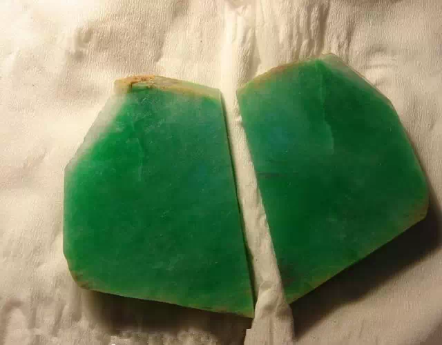 翡翠|缅甸人赌石做假过程