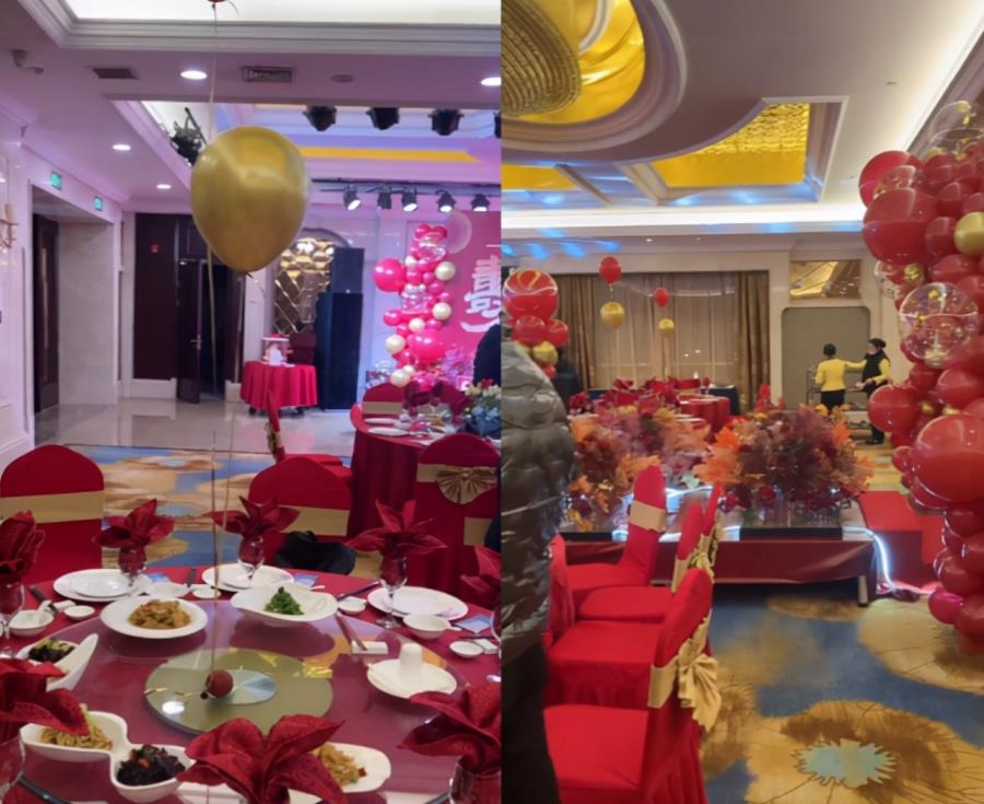 洪金宝|爸爸过60大寿，杨超越回乡吃席，没有明星架子！