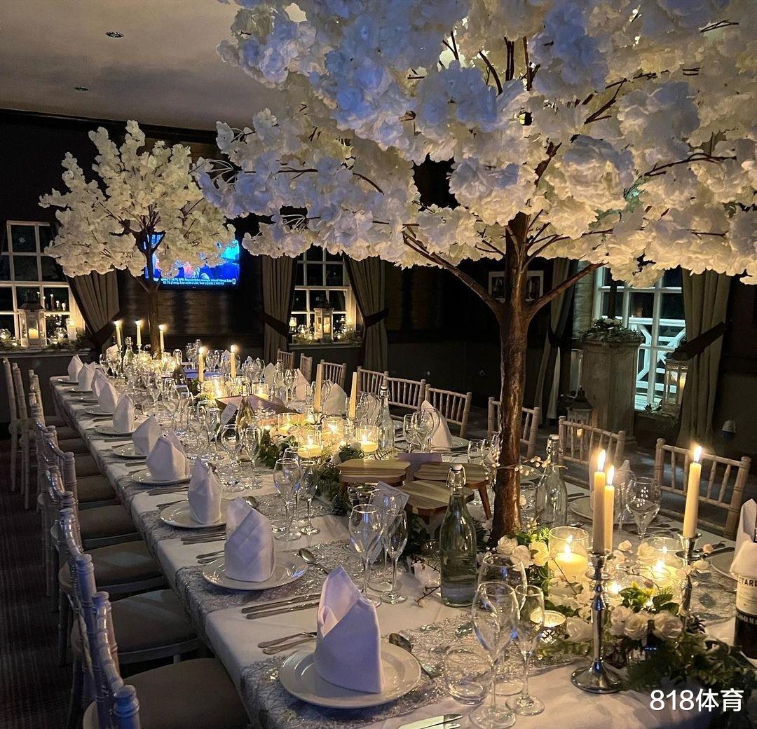 乔治娜|浪漫! C罗跨年夜豪宅举办盛大晚宴, 轻搂怀孕女友乔治娜看满天烟花