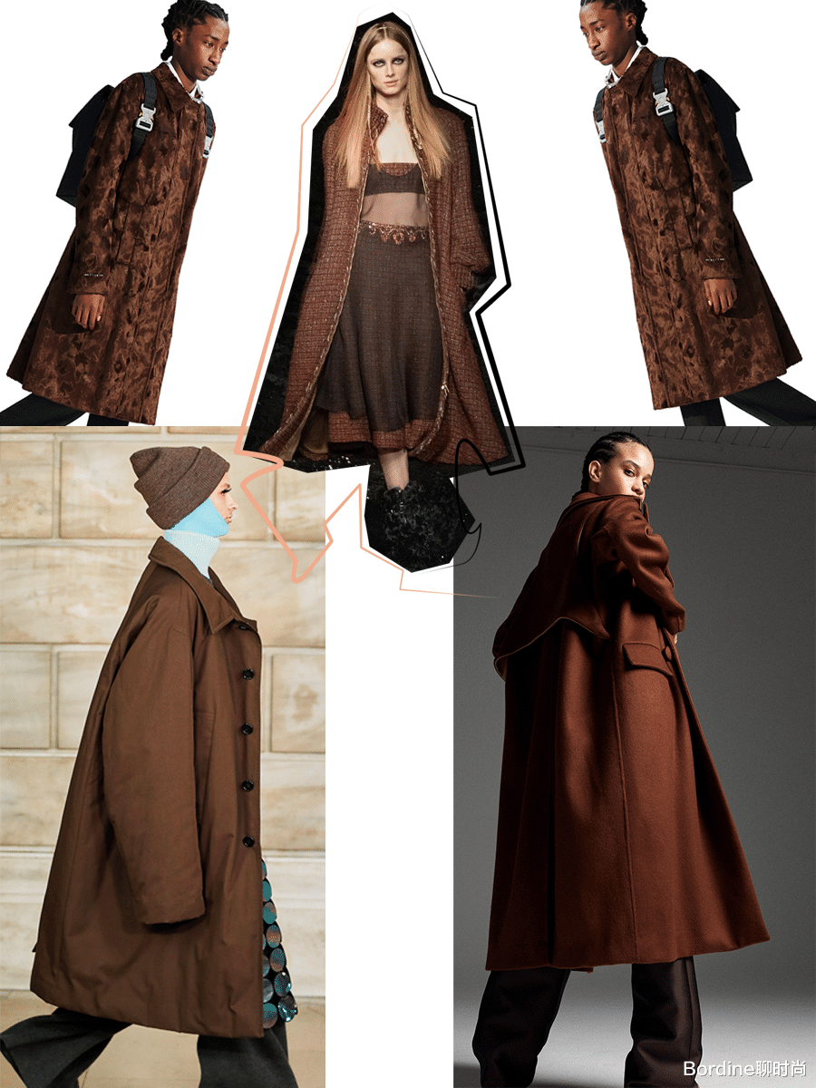 Bordine聊时尚 2021秋冬,巧克力色更加的吸引人,也更为高级