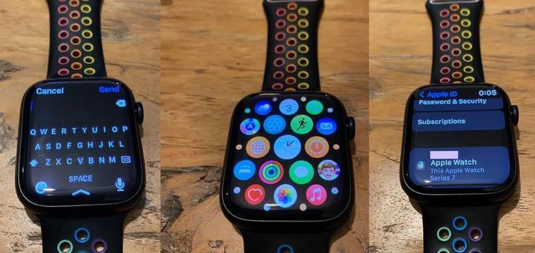 电子商务|Apple Watch S7真机测试照片流出，将于10月中旬上市