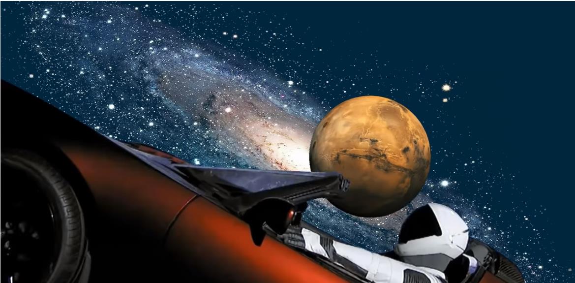 在火星上的“赛蒂门萨”附近发现了坠毁的盘状物体?