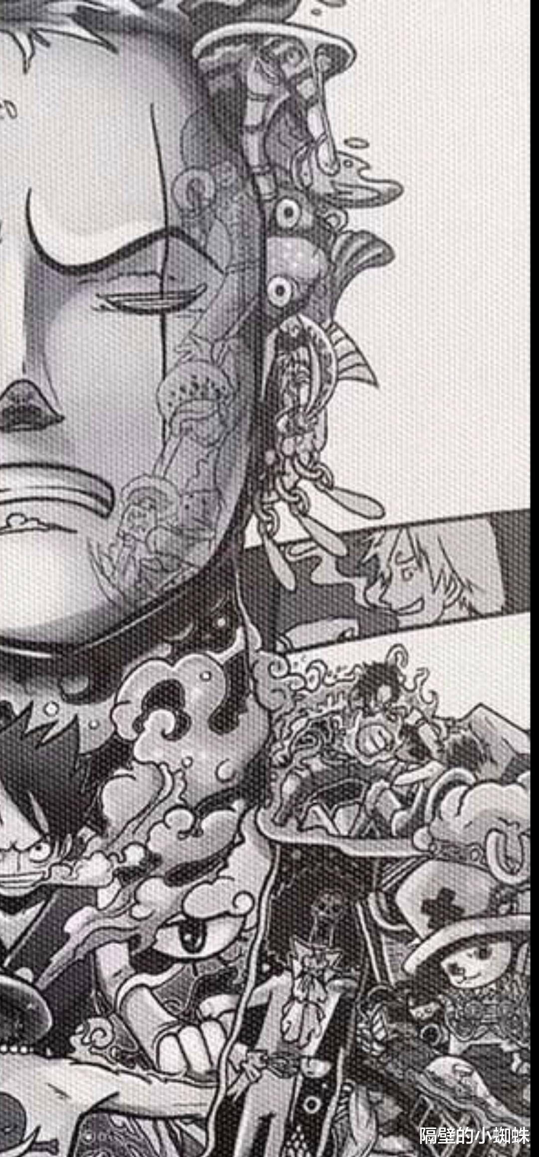 索隆|海贼王：这个“索隆”不简单，足足画了几十位角色，细节堪称无敌
