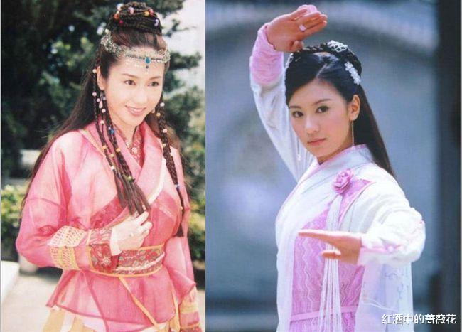 赵敏|把黎姿版赵敏和贾静雯版赵敏放在一块对比，差距就出来了