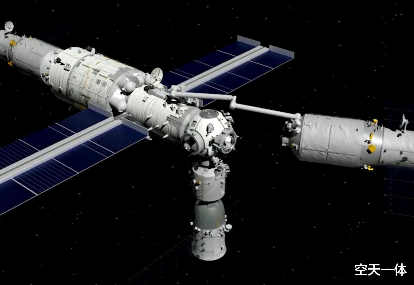 丹麦 3艘飞船同时对接中国空间站，天舟二号明年初才离轨，为啥这么久
