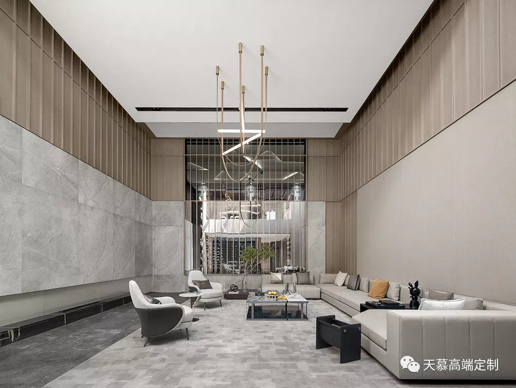 家里装修可以按照样板间来吗？可以的！400㎡ 高级灰大平层设计