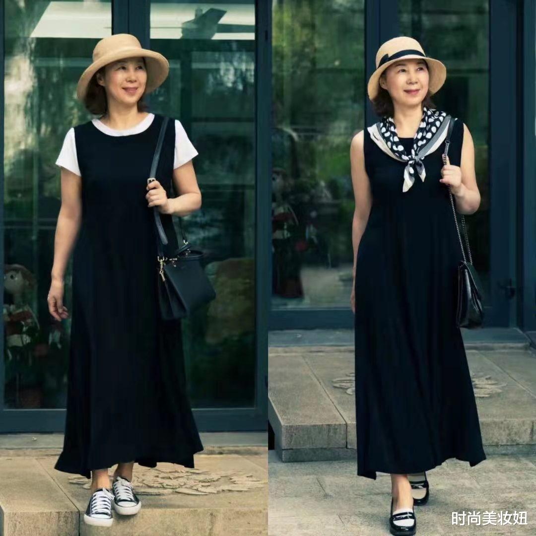 时尚美妆妞|微胖奶奶真会打扮，看她分享的“一衣多穿”，优雅藏肉显气质