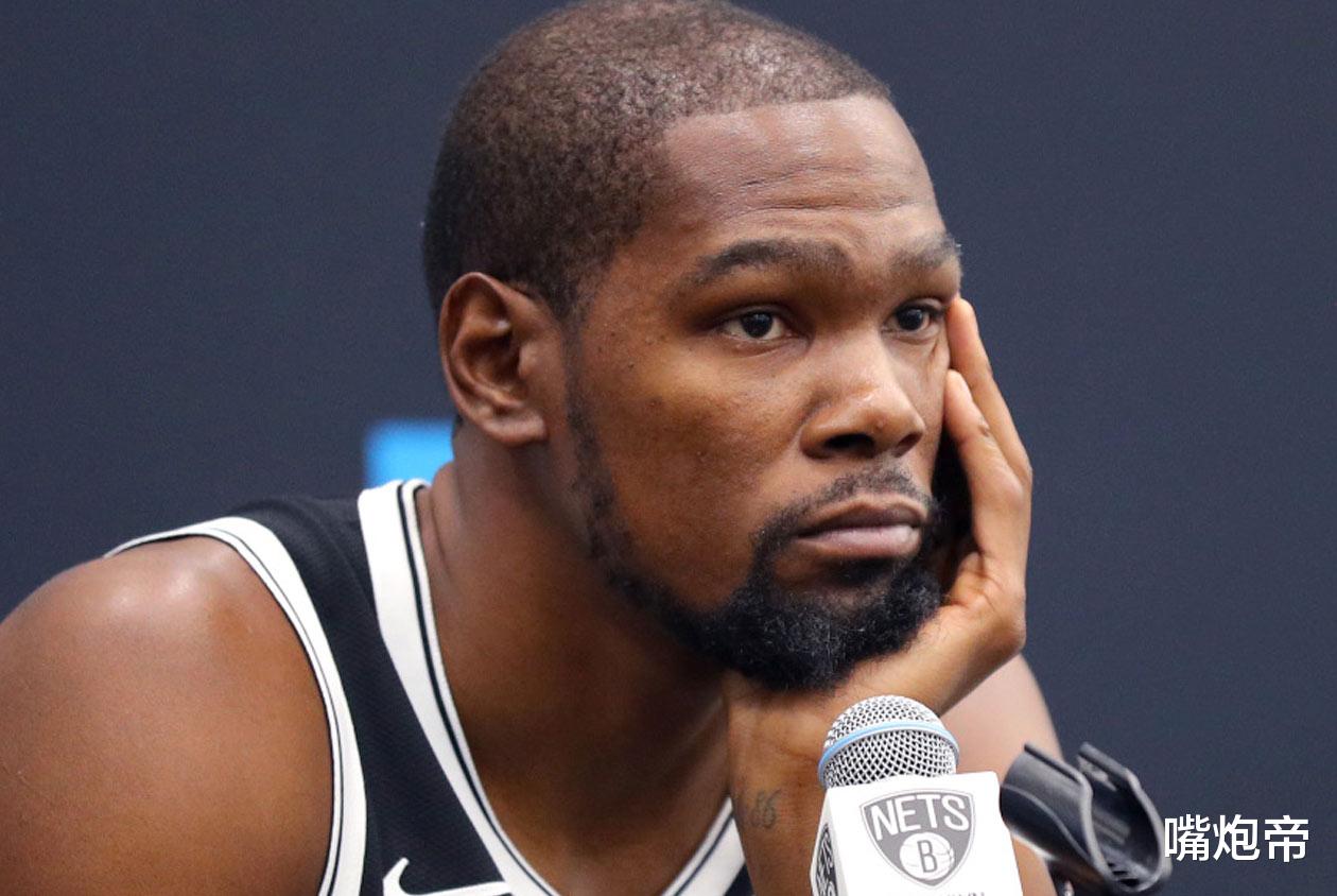 詹姆斯·哈登|纳什放烟雾弹！KD坐12分钟就是不上，跟哈登谈笑风生，三巨头19分