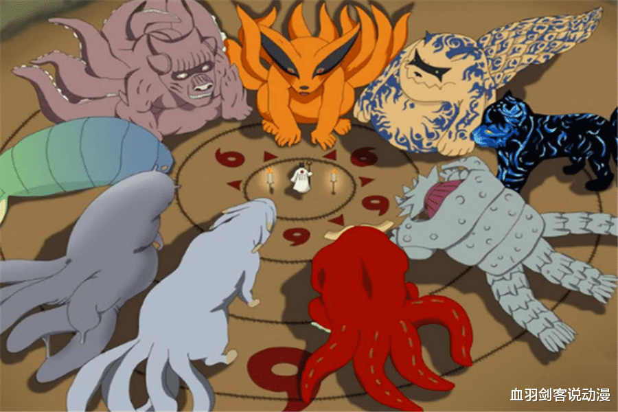 尾兽|能轻易压制尾兽的13个人：1个是小孩子，剩下的都有共同的祖先