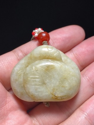 和田玉籽料|明 和田玉 籽料 白玉 双鹅 挂件