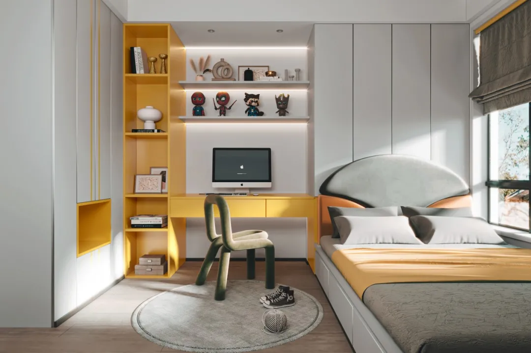5款满分儿童房设计，给孩子一个完整的童年！