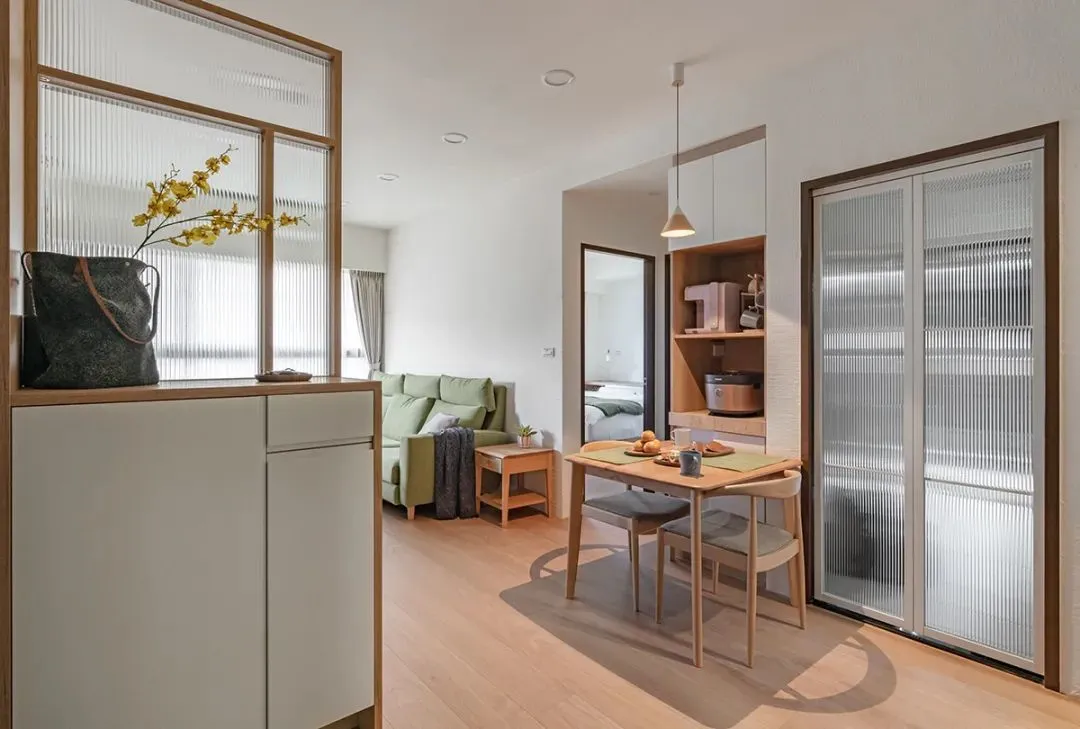 59㎡日式小家，原木家具搭配，一进屋就被迷住！