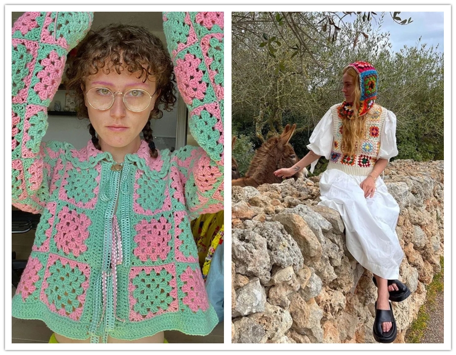 时尚风行派|英国金牌得主带火手工编织！恰到好处的穿搭，承包你的夏日清凉感