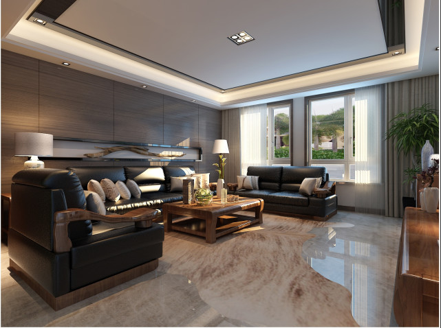 141平台式风四居室，主卧安静静谧和谐