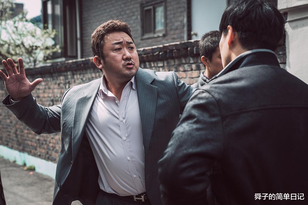 舜子的简单日记 马东锡燃爆战力，不愧是韩国最能打的男演员，狂暴模式无人能敌