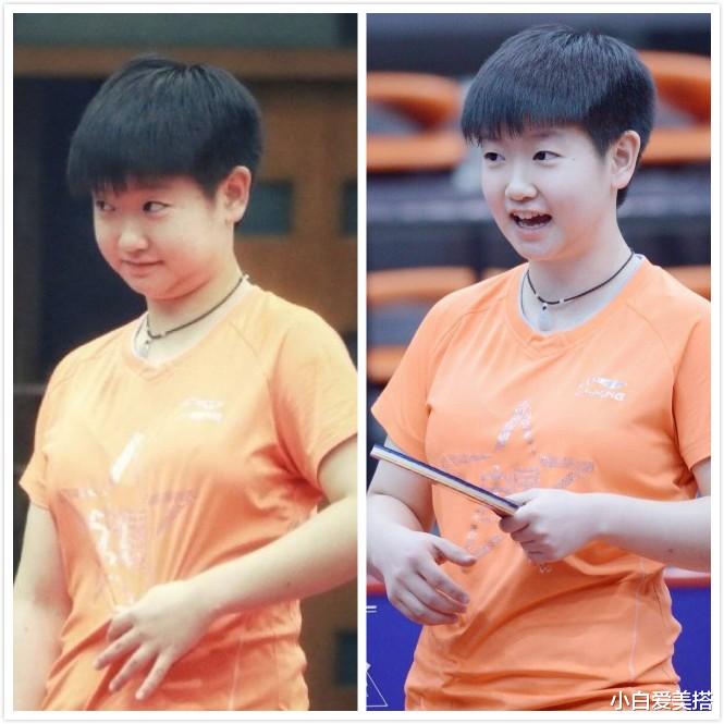 小白爱美搭|女乒夺冠！孙颖莎赛场上英姿飒爽，长相很反差萌，小肉脸手感超好