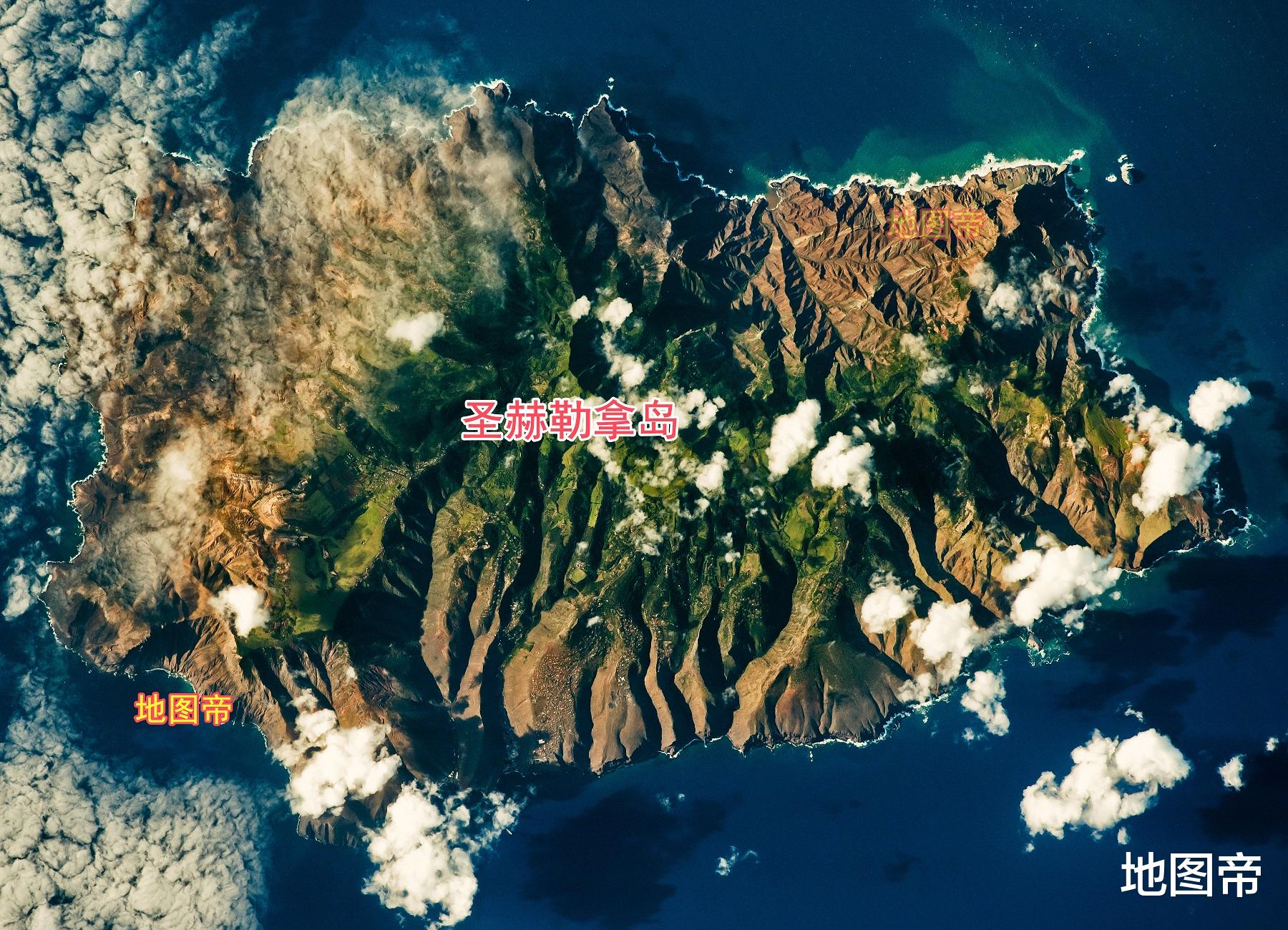 拿破侖流放的聖赫勒拿島有多孤獨？看地圖一目瞭然-圖4
