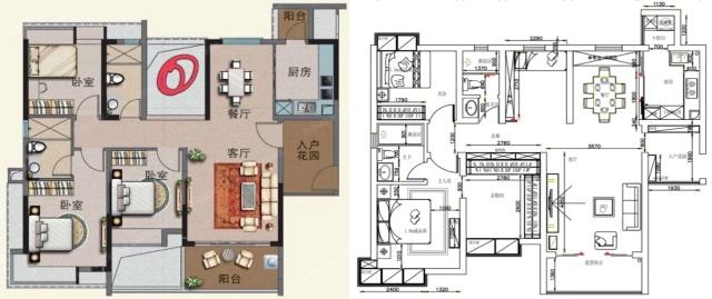 装修时坚持不封主阳台!过道设隐形衣柜,完工后实用极了!超棒!