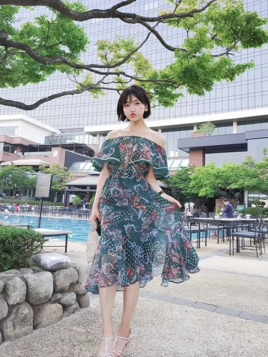 杨幂|95后韩国女教练，最后一张才敢确认她真有周冬雨的面庞柳岩的身材