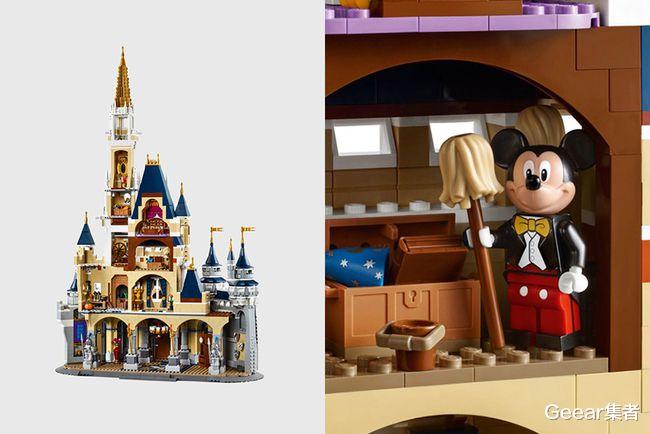 Geear集者|最浪漫摆设：用 LEGO 拼出一座 Disney 梦幻城堡吧！