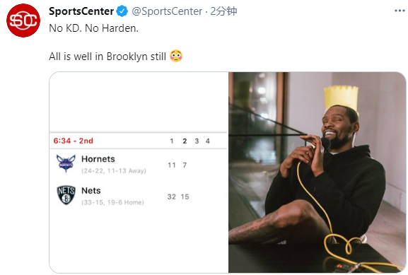 詹姆斯·哈登|104秒7分1助！阿德首秀點燃替補席，歐文咧嘴大笑，杜蘭特哈登瘋狂慶祝