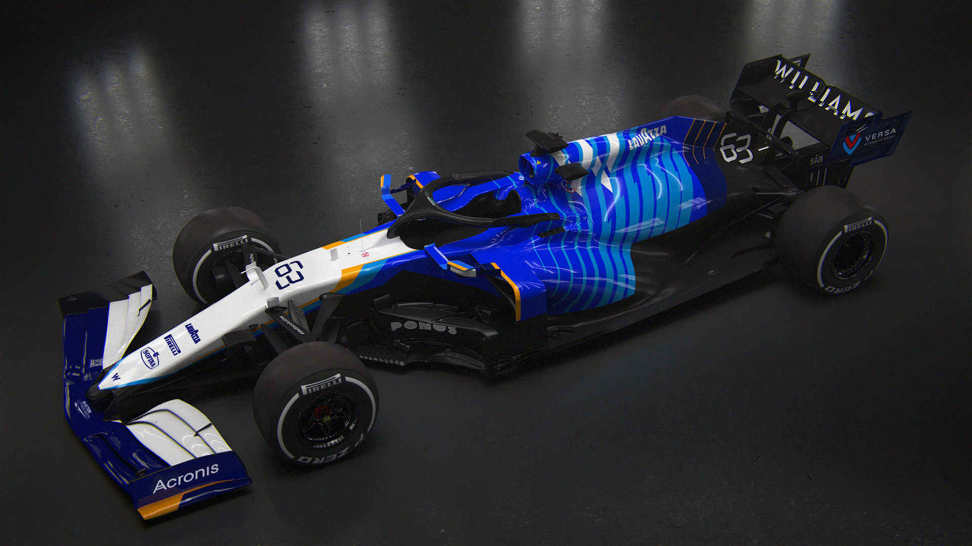F1威廉姆斯車隊發佈2021賽季全新賽車FW43B。新賽車，新老板，新成績？-圖2