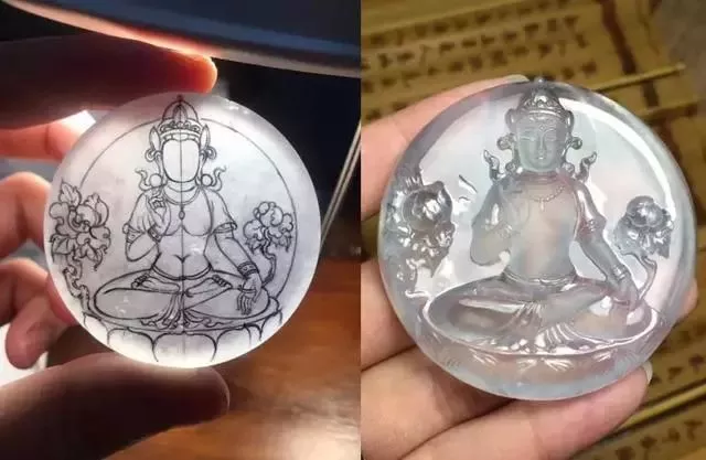 翡翠|当极品翡翠与精湛雕工碰撞后，每一件作品都让人赏心悦目！