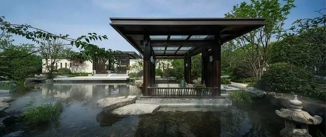|新中式风格庭院亭子怎么设计?这样来设计,美化了整个院子