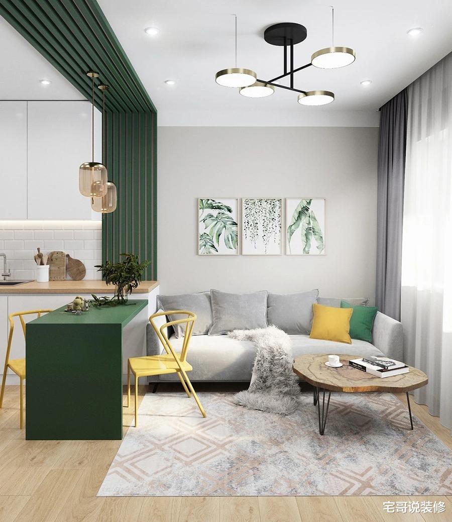 56岁阿姨的独居生活:住24㎡公寓,室内配色让人赏心悦目,真好看