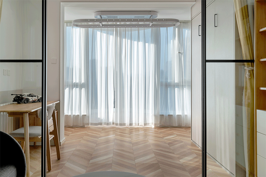 60㎡两室变一室，让家更明亮通透