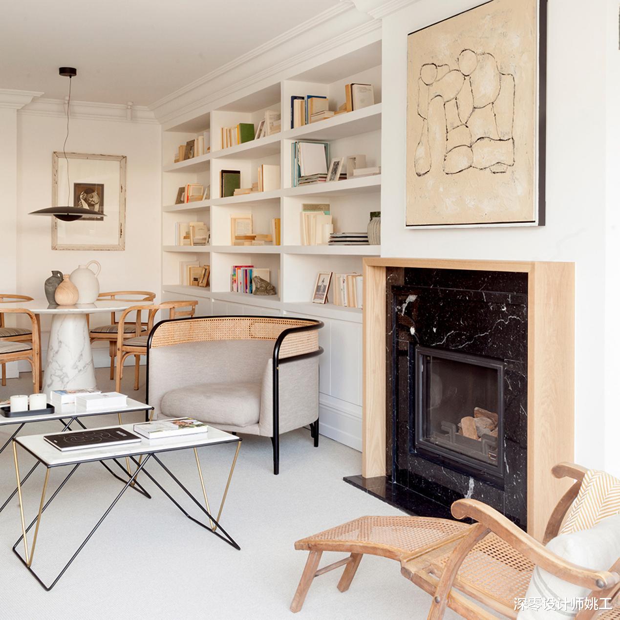 面积只有88㎡,却配备独立厨房和露台,简约中带着古韵