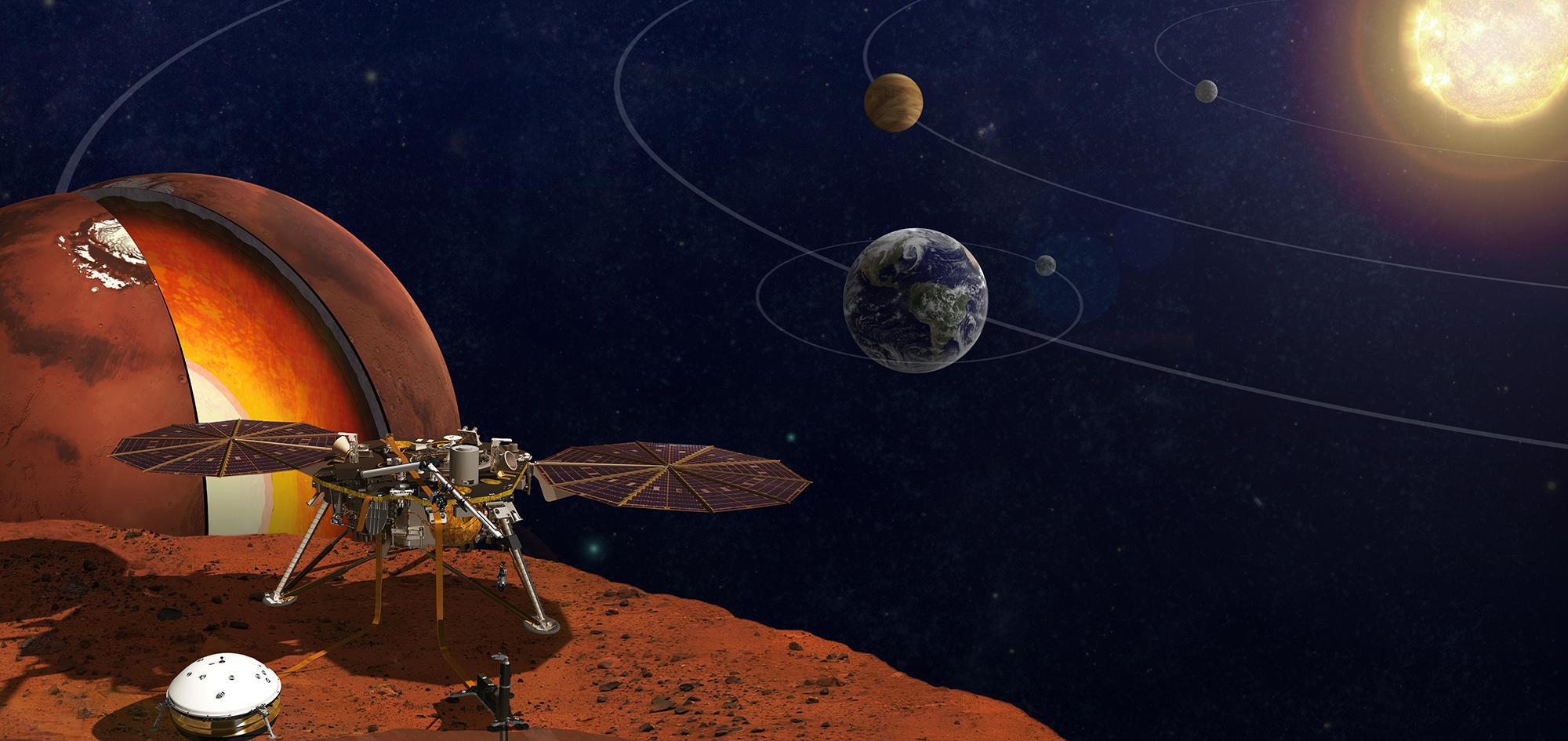 淋巴瘤 在火星超1000天，洞察号又监测到火星地震，4.2级，持续近1.5小时