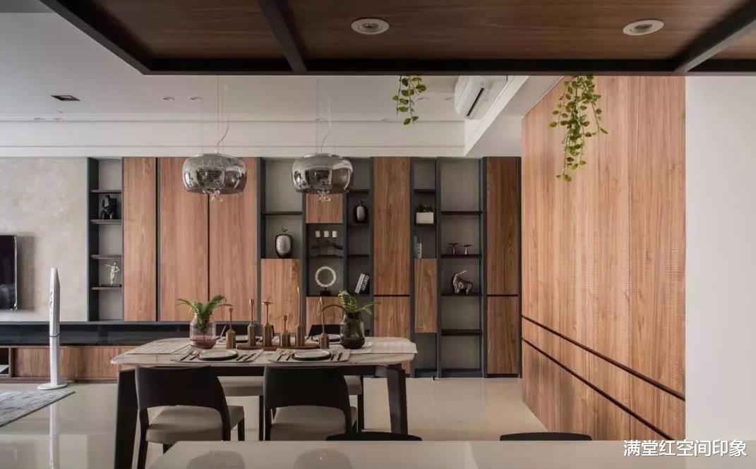 餐边柜还能如此设计?这样装修,瞬间提升餐厅格调