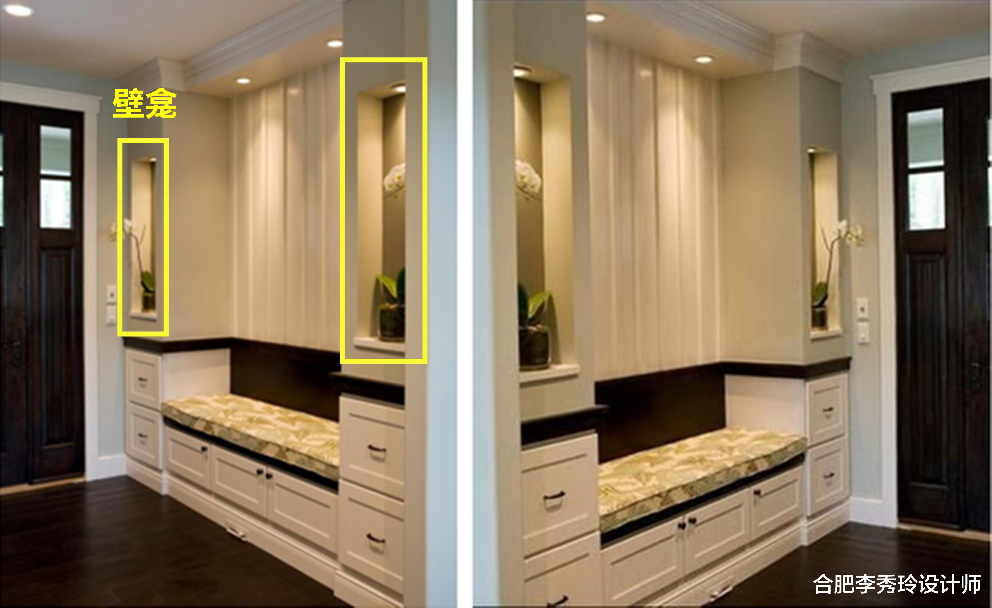 在我看来，定制玄关柜时预留换鞋区，多加5个新功能才是明智之举