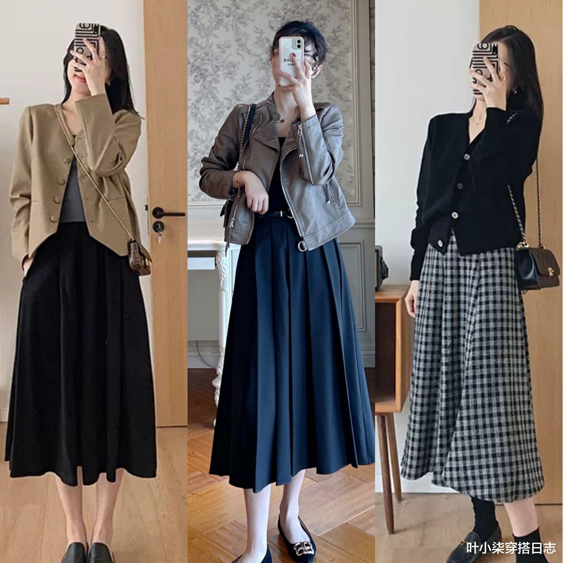 叶小柒穿搭日志 减龄时髦又百搭，秋天试试轻熟风穿搭，承包这一季的美